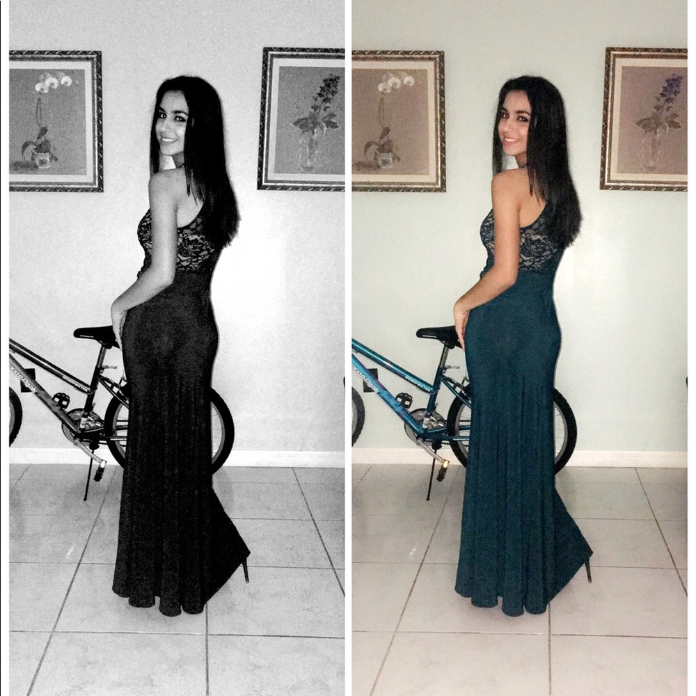 Green dress